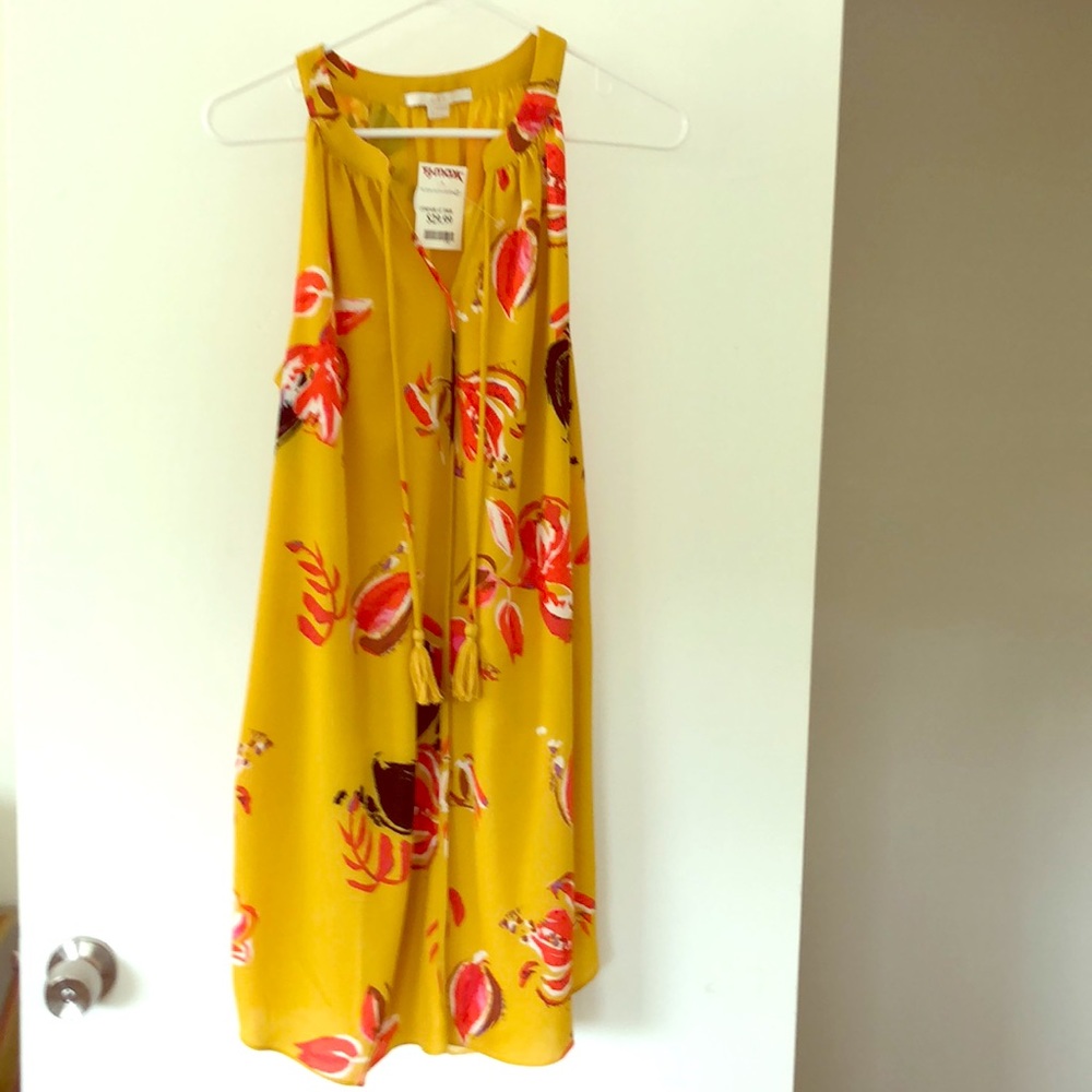 NWT TJ Maxx C&E boho shift dress Medium